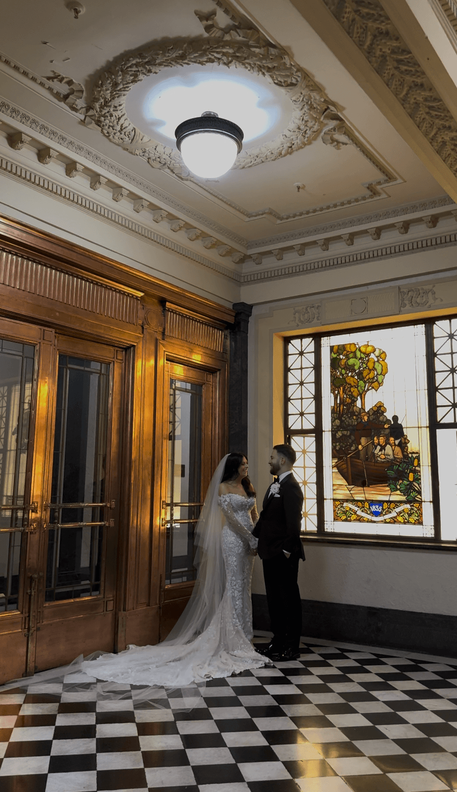 Wedding reception details